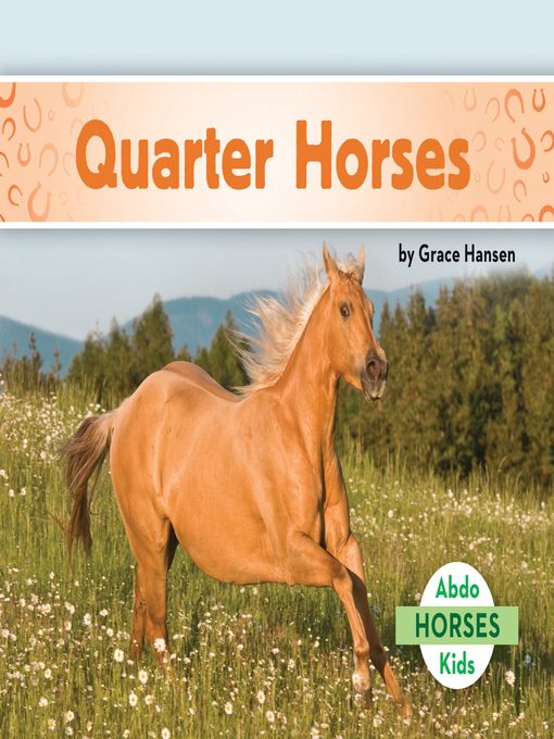 Grace Hansen创作的Quarter Horses作品的详细信息 - 可供借阅